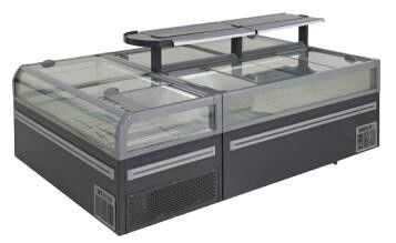 congelador de la isla 610L