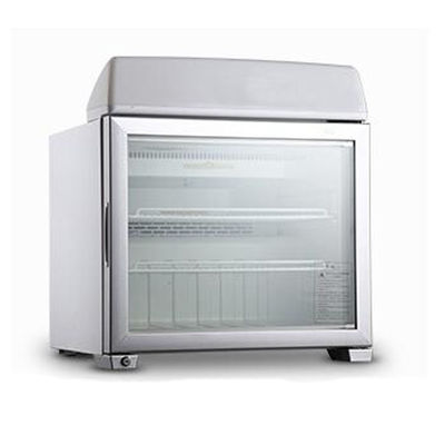 congelador de cristal comercial R134a R600a de la puerta del helado 49L