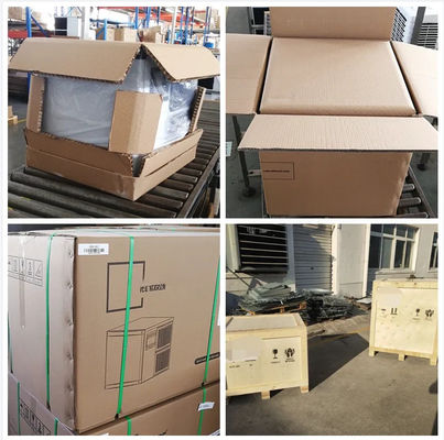 Esterilización automática Rate High Capacity Commercial de la máquina de hielo de la tienda de carne fresca