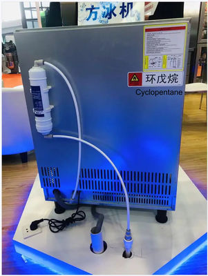 Máquina de hielo automática de bloque de las aguas residuales Sk-101b fuera de la conservación de alimentos libre del olor