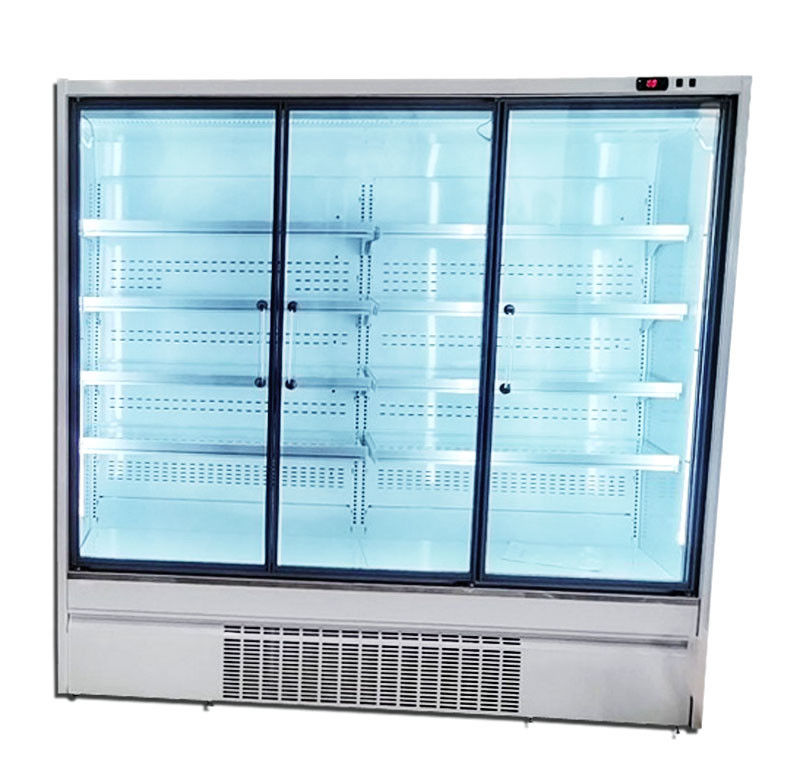 Puerta de cristal vertical 220V/50HZ del refrigerador 2/3/4 de la puerta del supermercado R290
