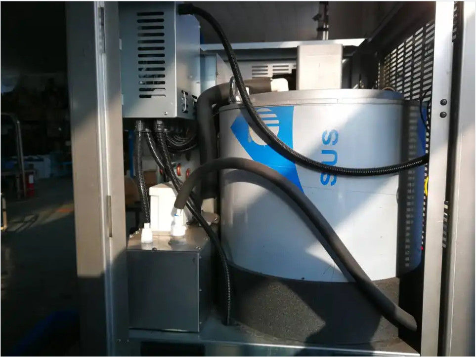 Ahorro de la energía silencioso estéril del almacenamiento grande del fabricante de hielo de la escama del mercado de pescados