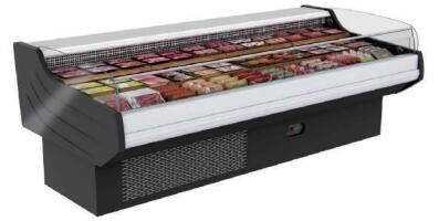 La tienda de delicatessen de la carne del supermercado MC1 exhibe al carnicero Convenience Store del refrigerador