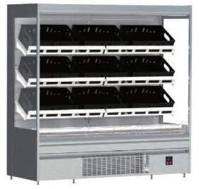 R290 abren a Front Open Display Fridge Open Front Refrigerated Display Case