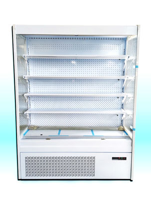 El refrigerador abierto de la exhibición de la exhibición de Multideck del supermercado abierto del refrigerador 220V enchufa